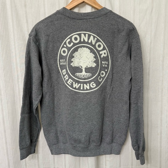 O’Connor Brewing Co. Norfolk Virginia Graphic Crewneck Sweater size Small - Picture 2 of 5